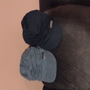 2 newsboy  hats